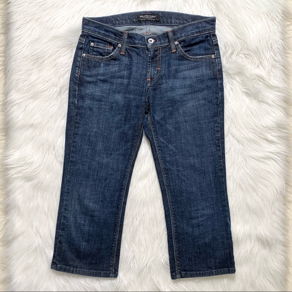 SOLD-James Jeans Cropped Dry Aged Denim Jeans - Picture 2 of 9